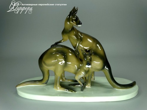 Купить фарфоровые статуэтки Galluba&Hofmann, Кенгуру, Германия
